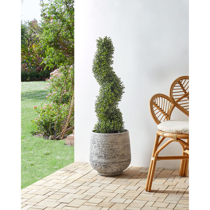 Beliani - SPIRAL TREE - Kunstplant - Groen - 98 cm - Synthetisch