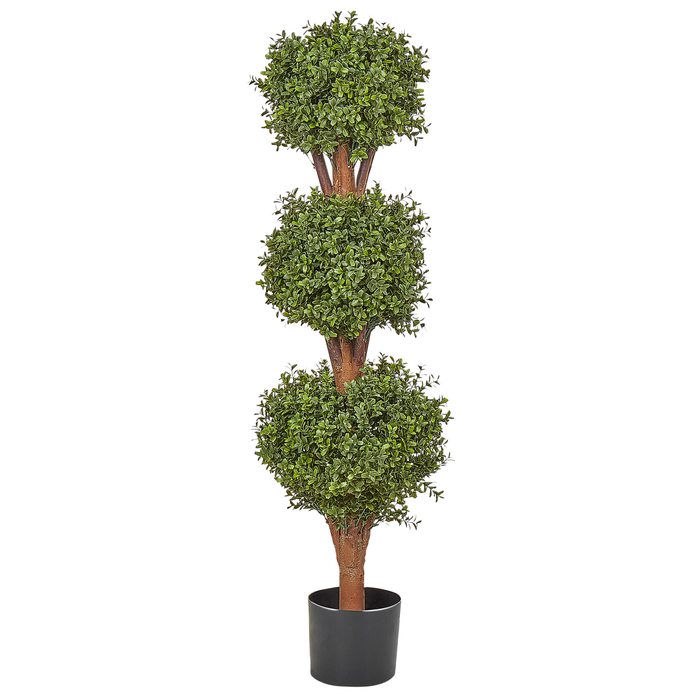 Beliani - BUXUS BALL TREE - Kunstplant - Groen - 120 cm - Synthetisch