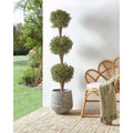 Beliani - BUXUS BALL TREE - Kunstplant - Groen - 120 cm - Synthetisch