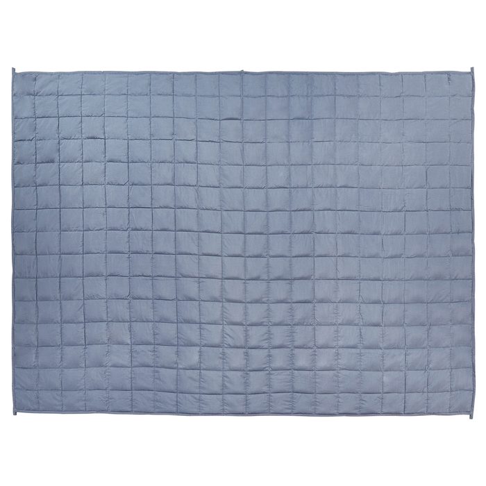 Beliani - NEREID - Verzwaringsdeken - Blauw - 150 x 200 cm - Polyester