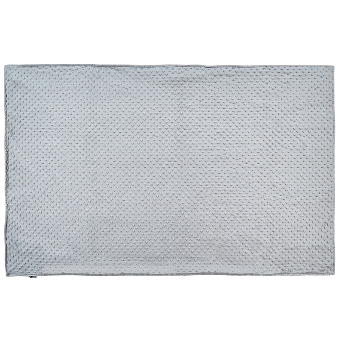 Beliani-CALLISTO-Verzwaringsdeken hoes-Grijs-100 x 150 cm-Polyester