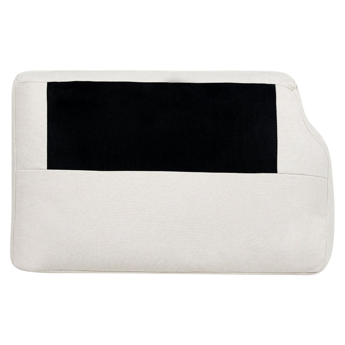 Beliani - GINNERUP - Tweezitsbank - Lichtbeige - Polyester