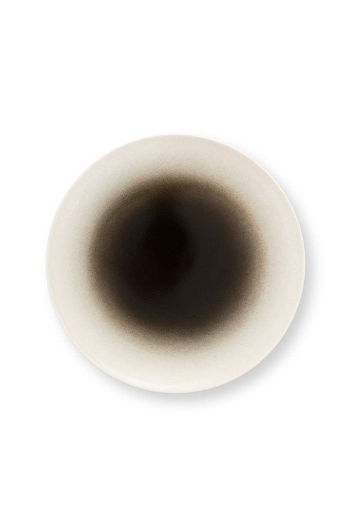 vtwonen Dinerbord - Porselein - Ø 30 cm - Black Gradient