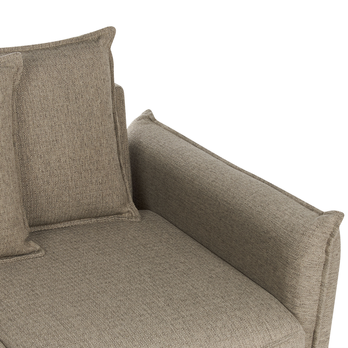 Beliani - KRAMA - Slaapbank - Bruin - Polyester