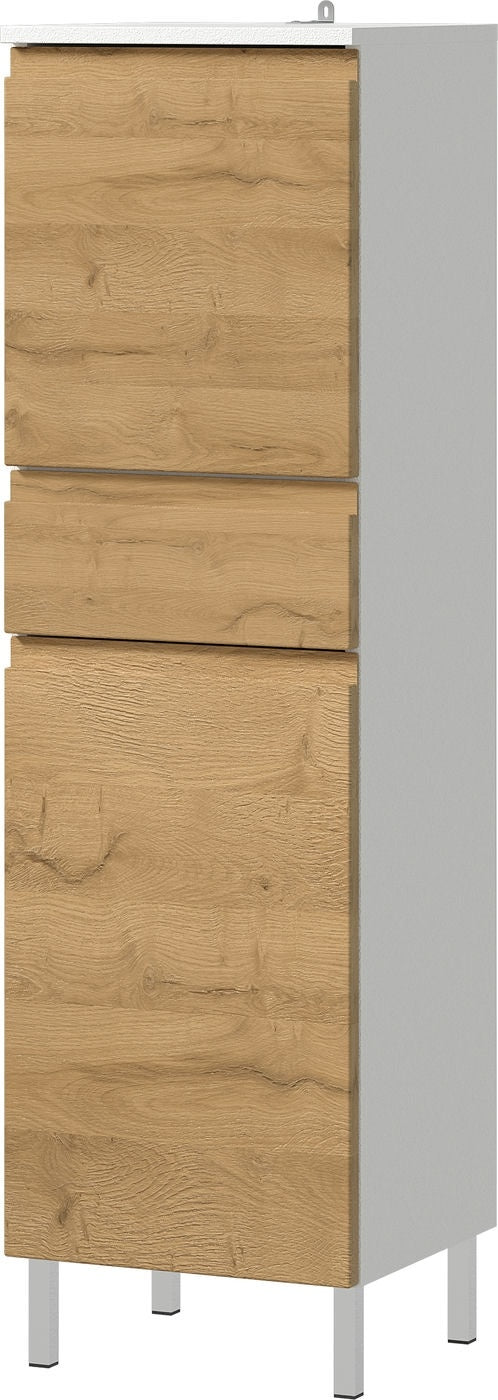 Germania Torrance Badkamerkast Small Wit | Eiken