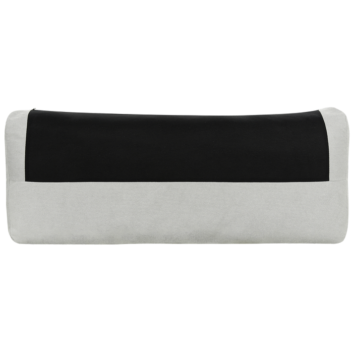 Beliani - MALOY - Hoekbank - Lichtgrijs - Rechtszijdig - Polyester