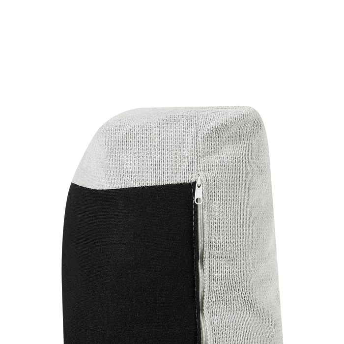 Beliani - MALOY - Hoekbank - Lichtgrijs - Rechtszijdig - Polyester