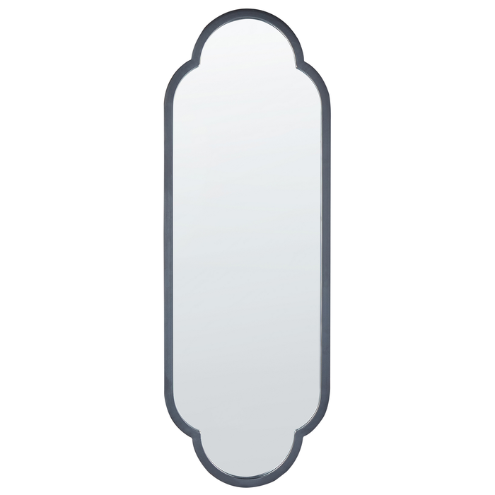 Beliani - TROUY - Wandspiegel - Zwart- 32 x 102 cm - Metaal