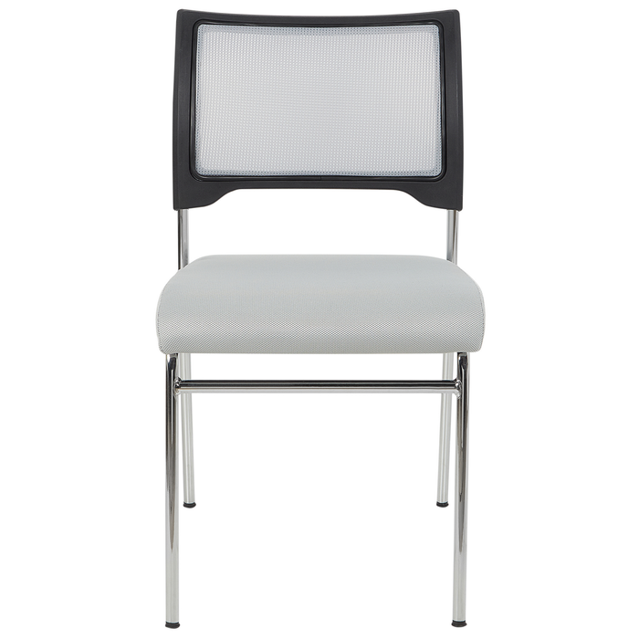 Beliani - SEDALIA - Set van 4 stoelen - Grijs - Polyester