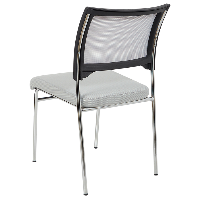 Beliani - SEDALIA - Set van 4 stoelen - Grijs - Polyester