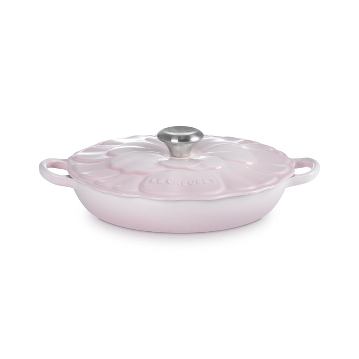 Le Creuset Campagnard Braad/Stoofpan Ø 26 cm - Bloesem - Shell Pink