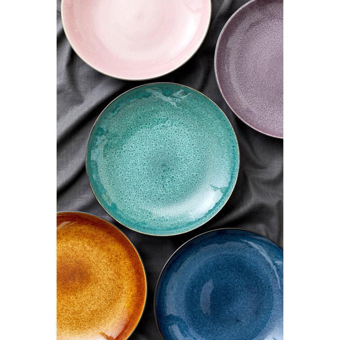 Bitz Gastro Serveerschaal Ø 40 cm - Zwart/Amber