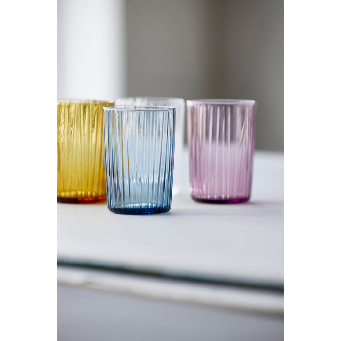 Bitz Kusintha Waterglas 280 ml 4 st. - Amber