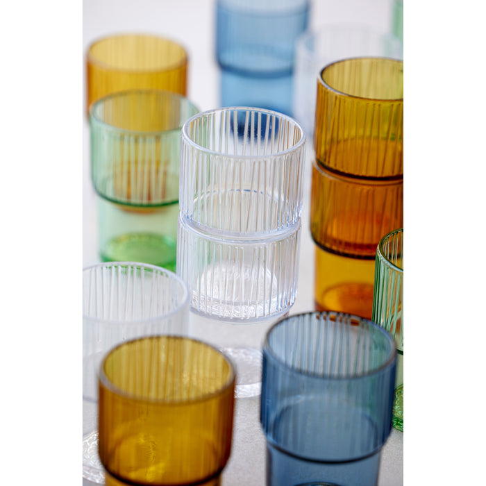 Bitz Kusintha Waterglas 280 ml 4 st. - Transparant