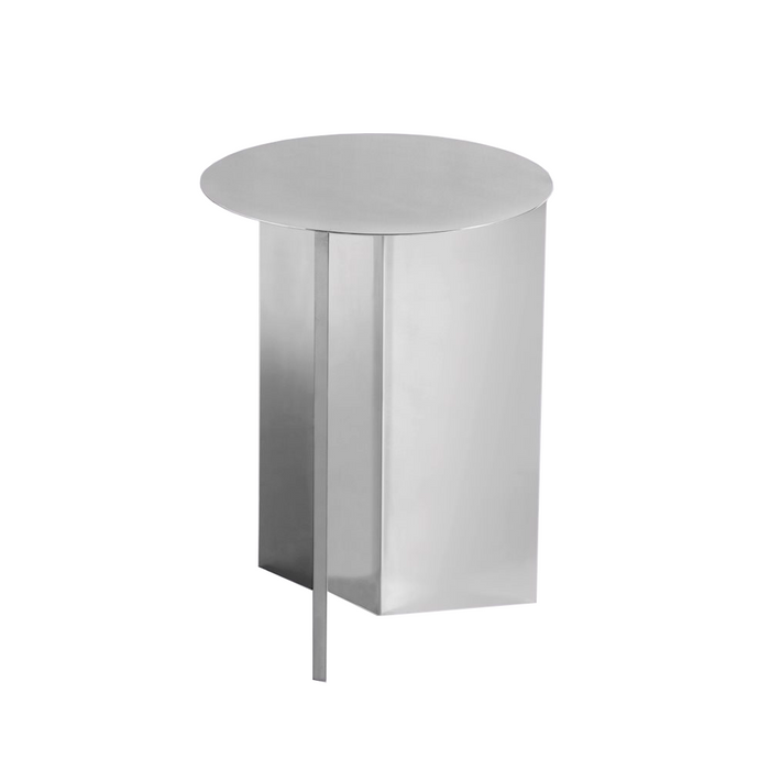 HAY Slit Table Round Bijzettafel Ø 35 cm - Mirror