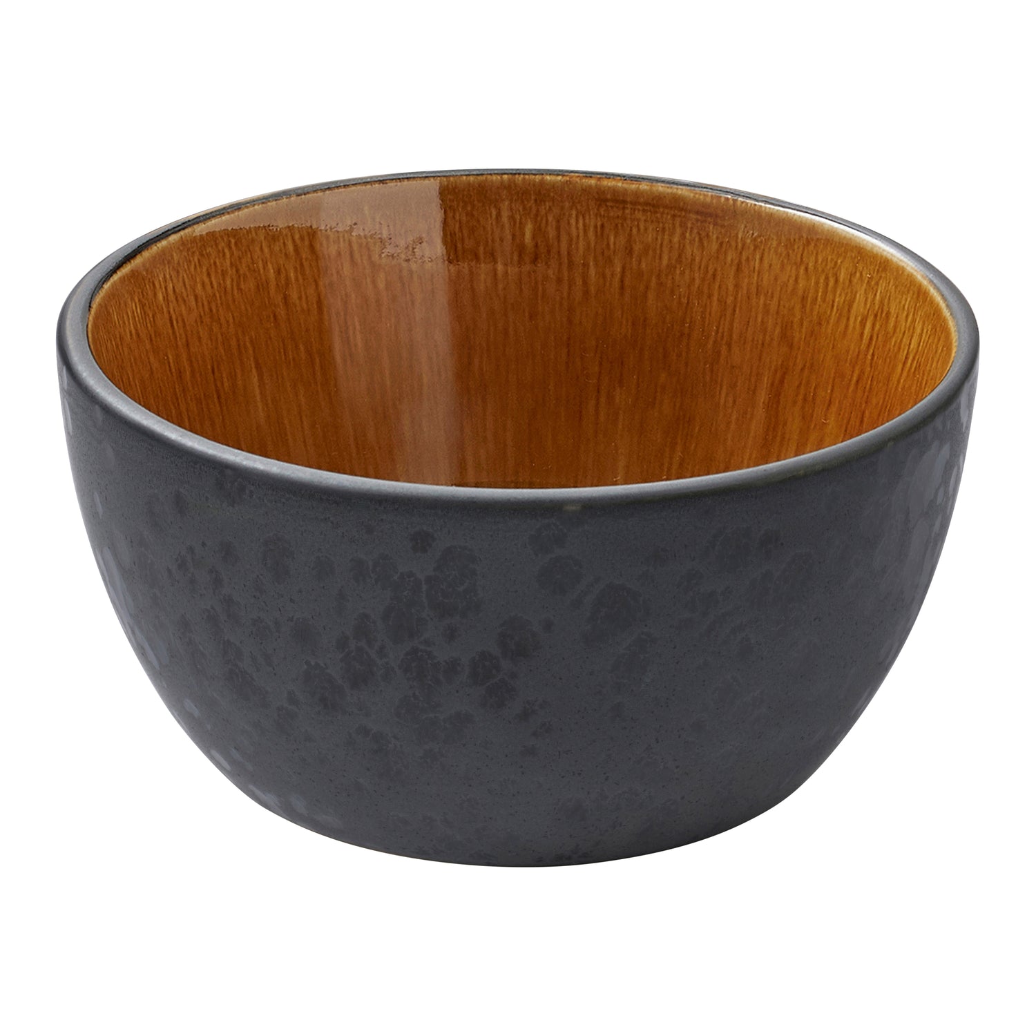 Bitz Gastro Kom Ø 14 cm - Zwart/Amber