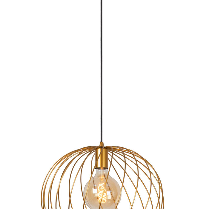 Lucide DANZA Hanglamp - Mat Goud | Messing
