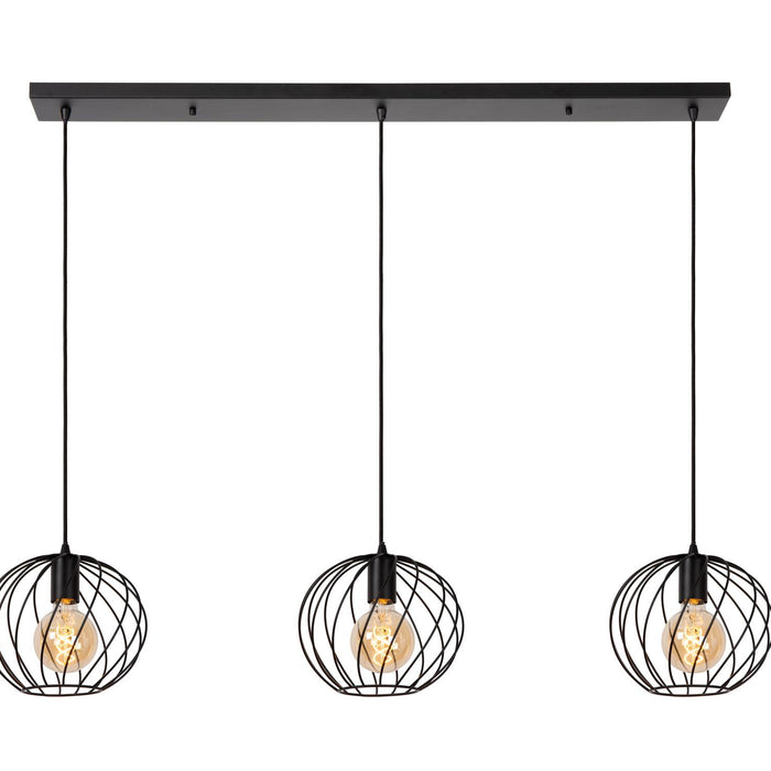 Lucide DANZA Hanglamp - Zwart