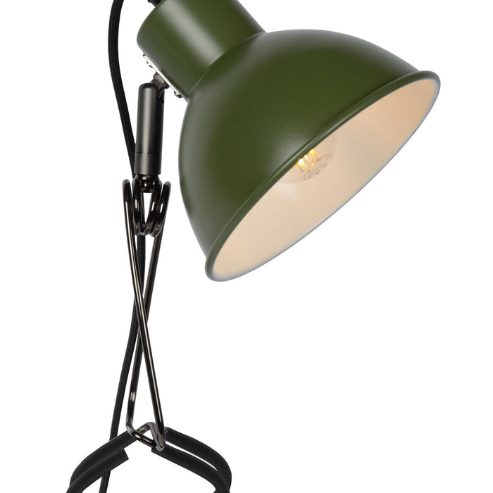 Lucide MOYS Klemlamp - Groen