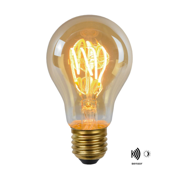 Lucide A60 TWILIGHT SENSOR Filament lamp - Amber