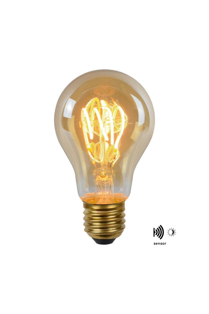 Lucide A60 TWILIGHT SENSOR Filament lamp - Amber