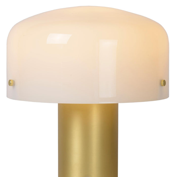 Lucide TIMON Tafellamp - Mat Goud | Messing