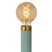 Lucide SELIN Tafellamp 1xE27 - Turkoois