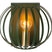 Lucide MANUELA Wandlamp 1xE14 - Groen