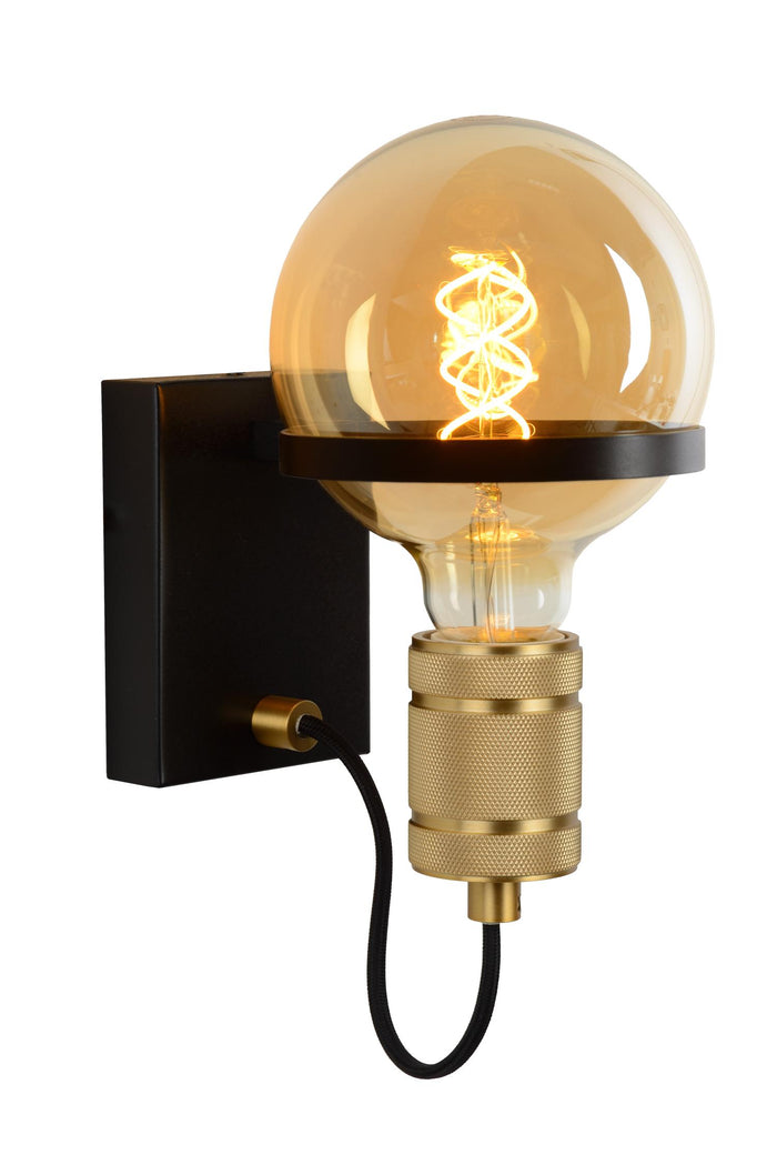 Lucide OTTELIEN Wandlamp - Zwart