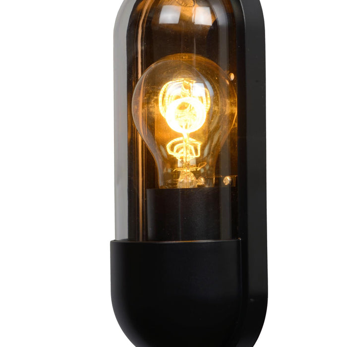 Lucide CAPSULE Wandlamp - Zwart