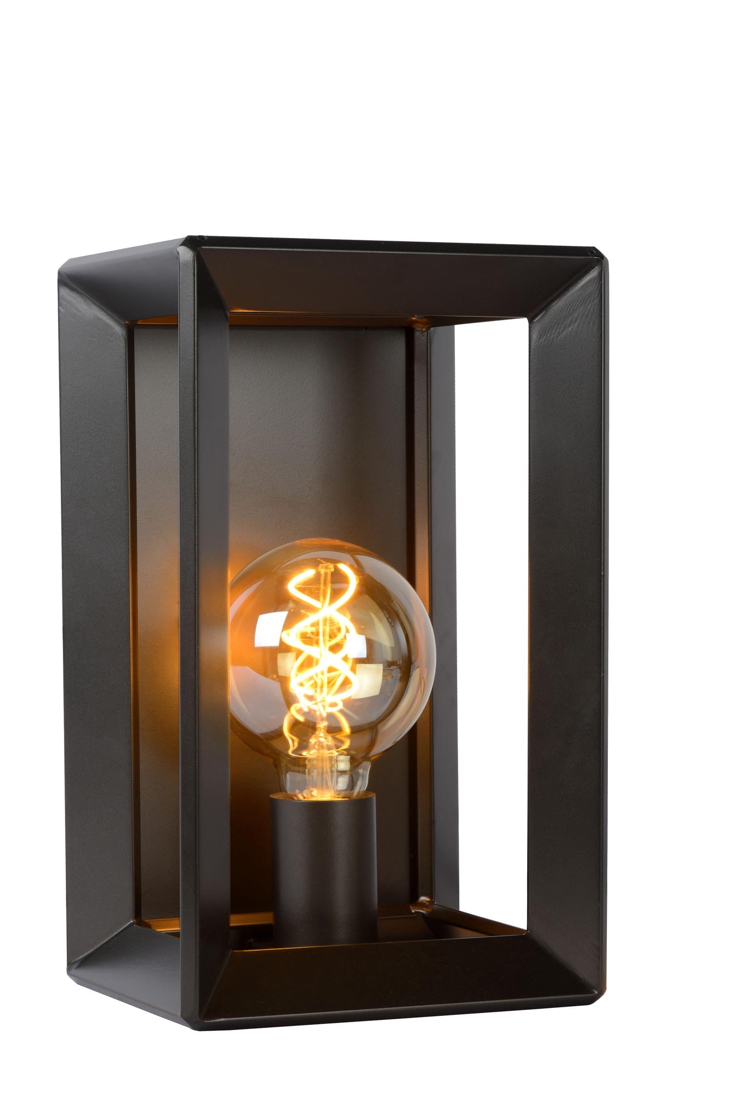 Lucide THOR Wandlamp 1xE27 - Grijs ijzer