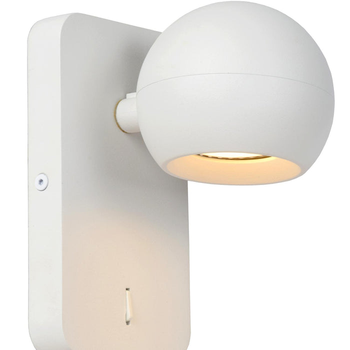 Lucide FAVORI Wandspot 1xGU10 - Wit