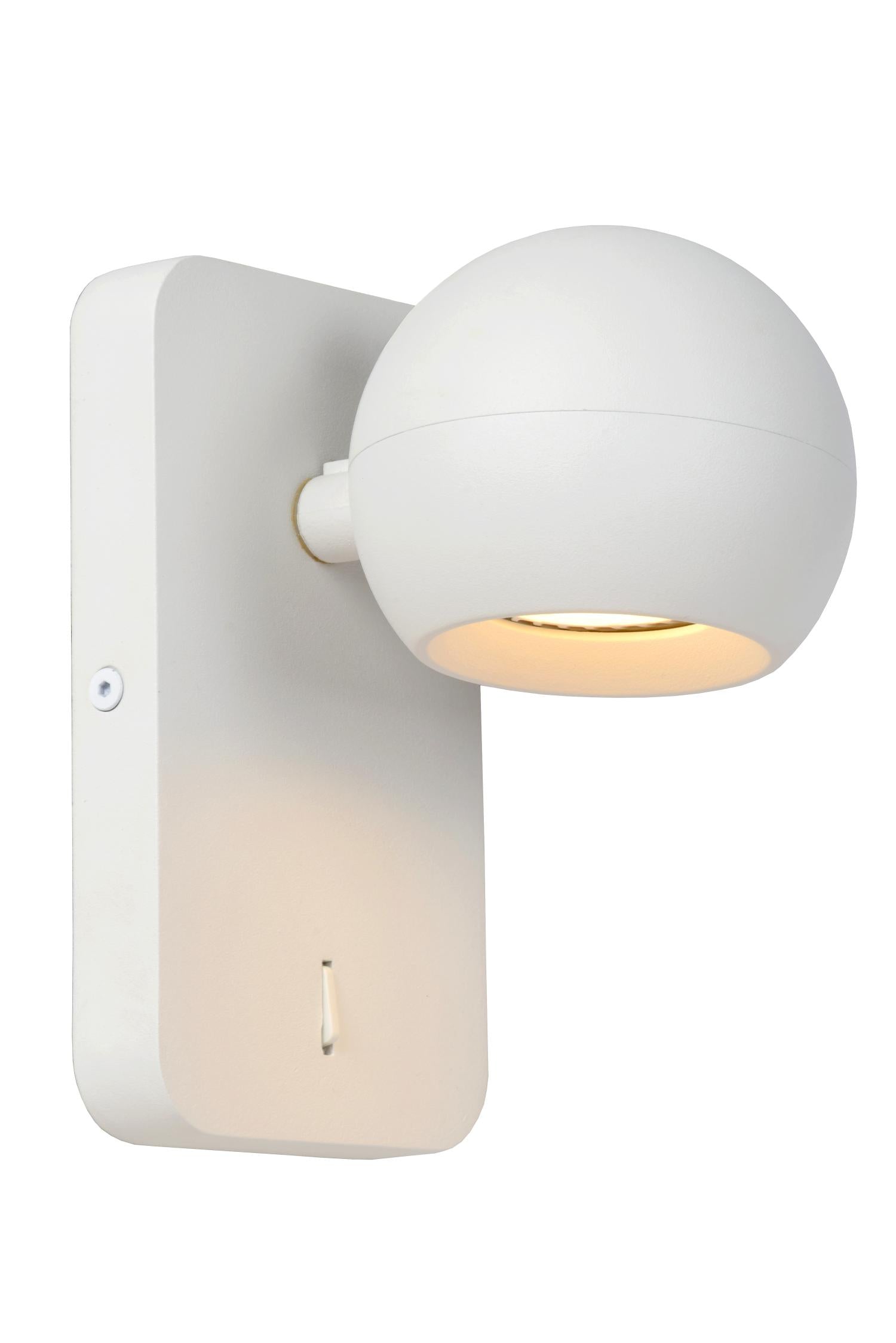 Lucide FAVORI Wandspot 1xGU10 - Wit