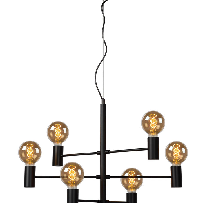 Lucide LEANNE Hanglamp - Zwart