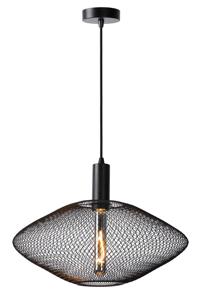 Lucide MESH Hanglamp - Zwart