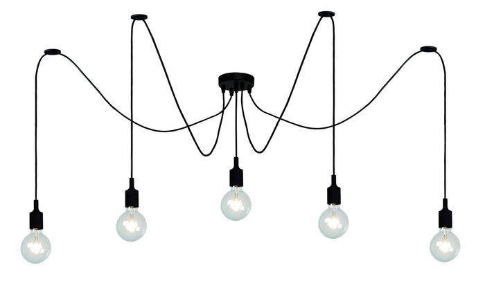 Lucide FIX Hanglamp - Zwart