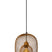 Lucide JERREL Hanglamp 1xE27 - Bruin