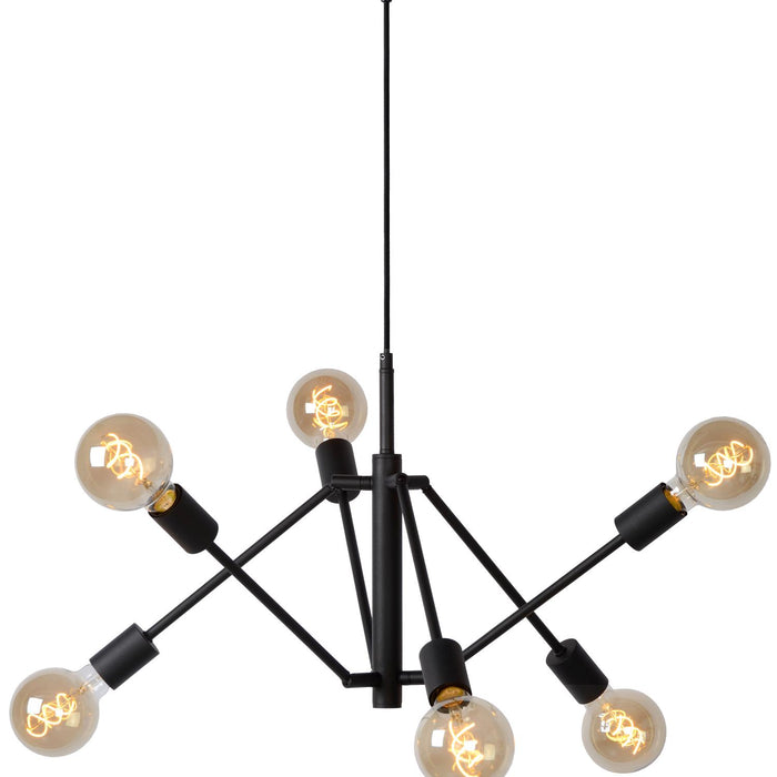 Lucide LESTER Hanglamp - Zwart