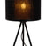 Lucide TAGALOG Tafellamp - Zwart