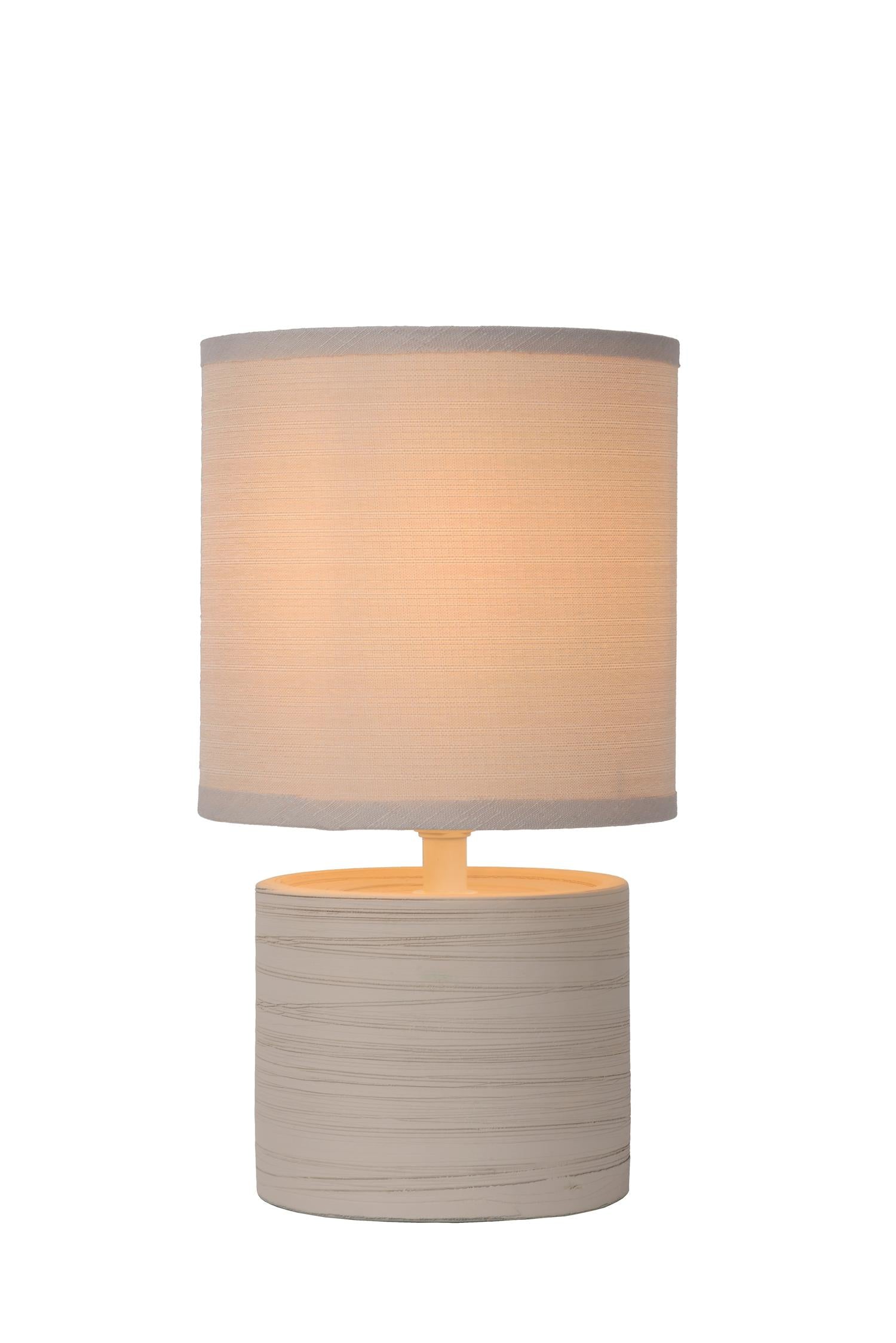 Lucide GREASBY Tafellamp - Beige