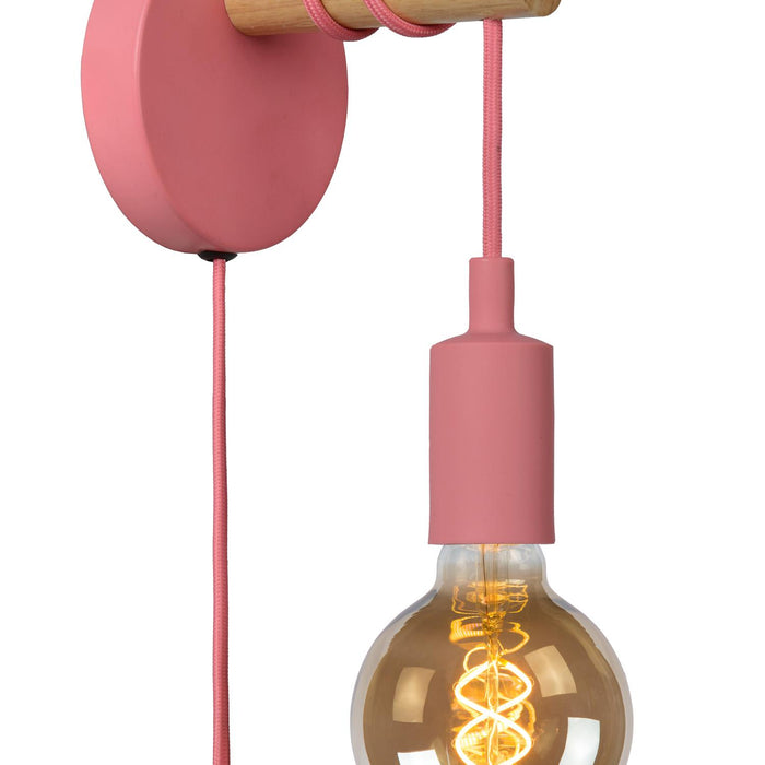 Lucide POLA Wandlamp - Roze