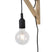 Lucide FIX Wandlamp - Zwart