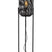 Lucide HERMINE Vloerlamp - Zwart