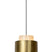 Lucide FIRMIN Hanglamp - Mat Goud | Messing