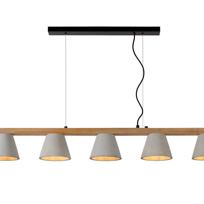 Lucide POSSIO Hanglamp - Grijs