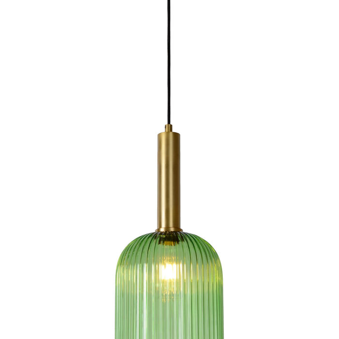Lucide Maloto Hanglamp Cilinder - Groen