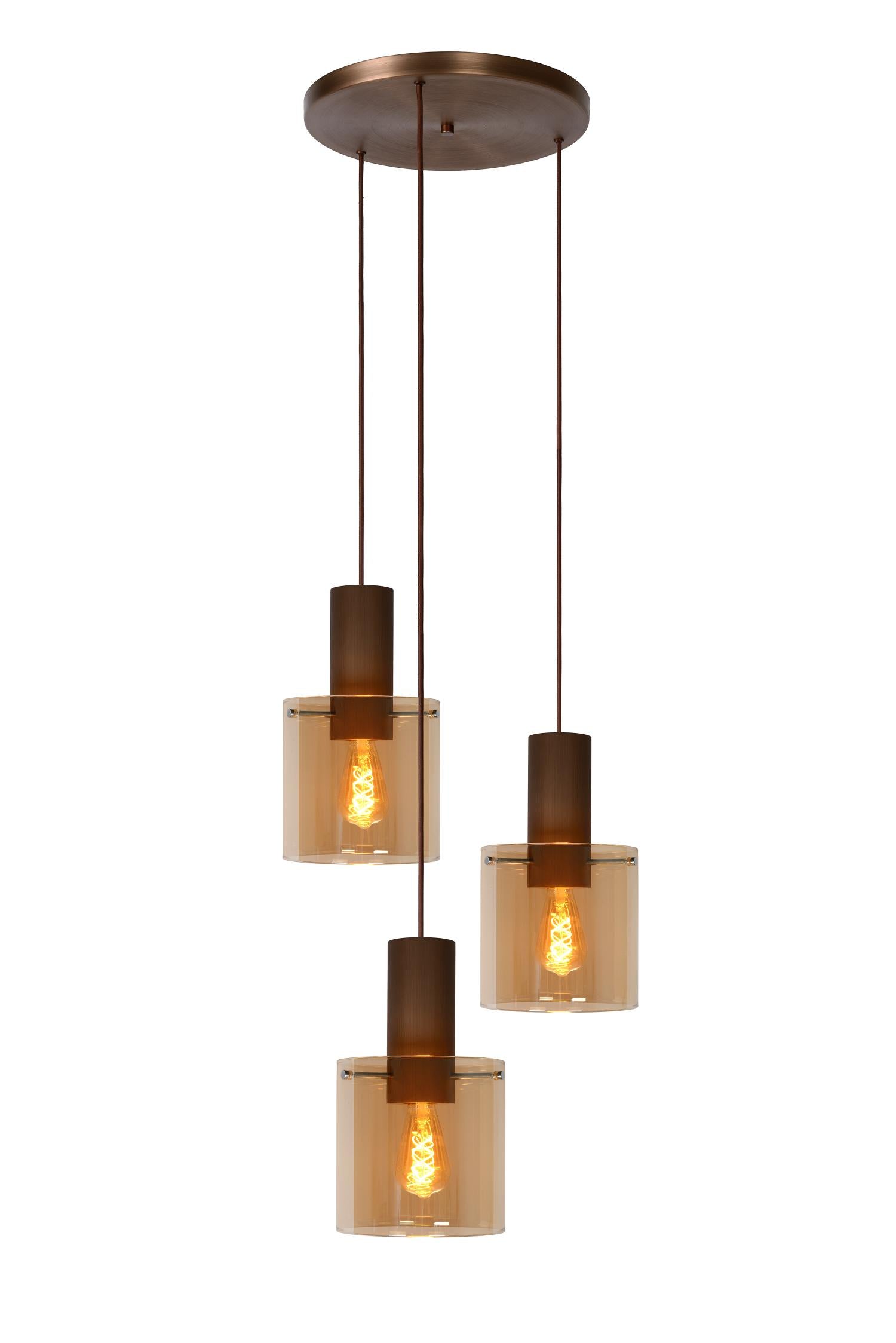 Lucide TOLEDO Hanglamp - Amber