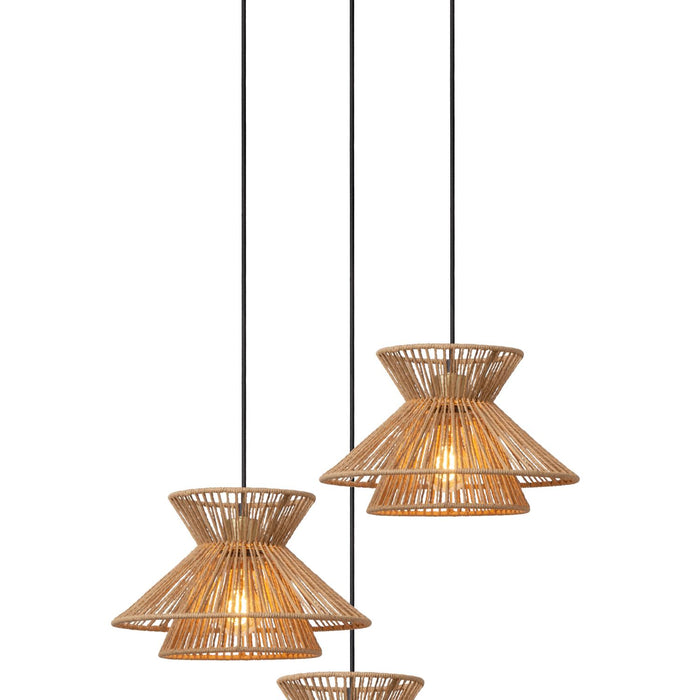 Lucide TASMAN Hanglamp - Naturel