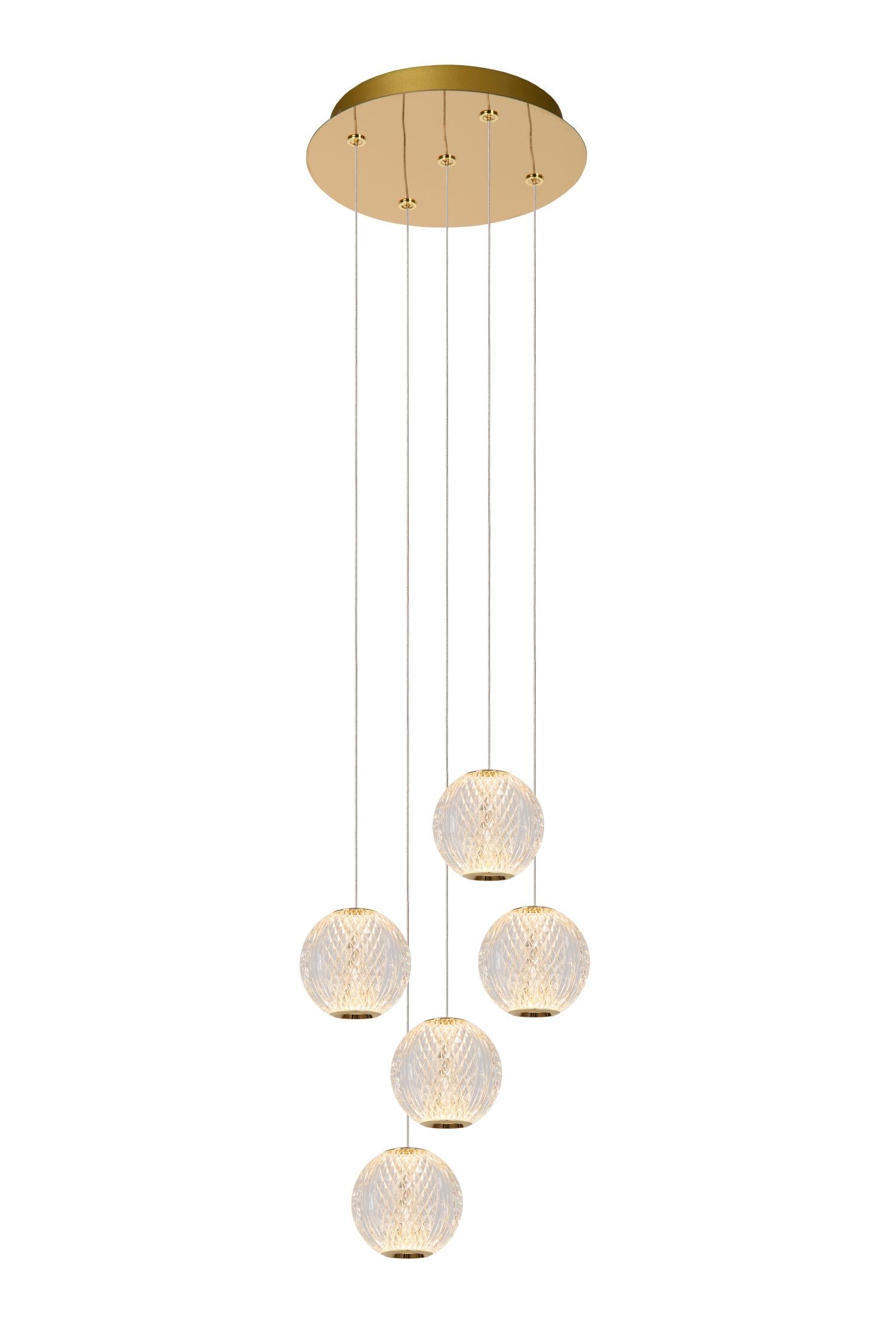 Lucide CINTRA Hanglamp - Transparant