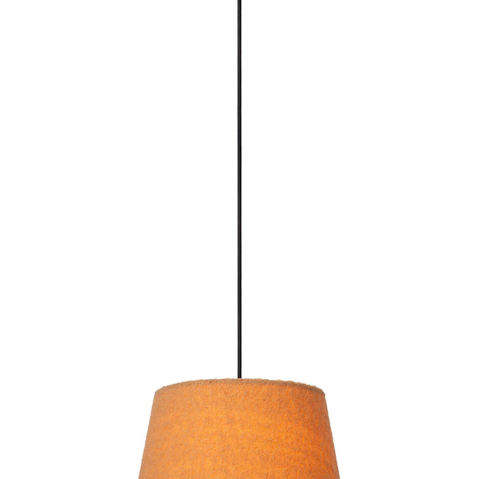 Lucide WOOLLY Hanglamp - Okergeel